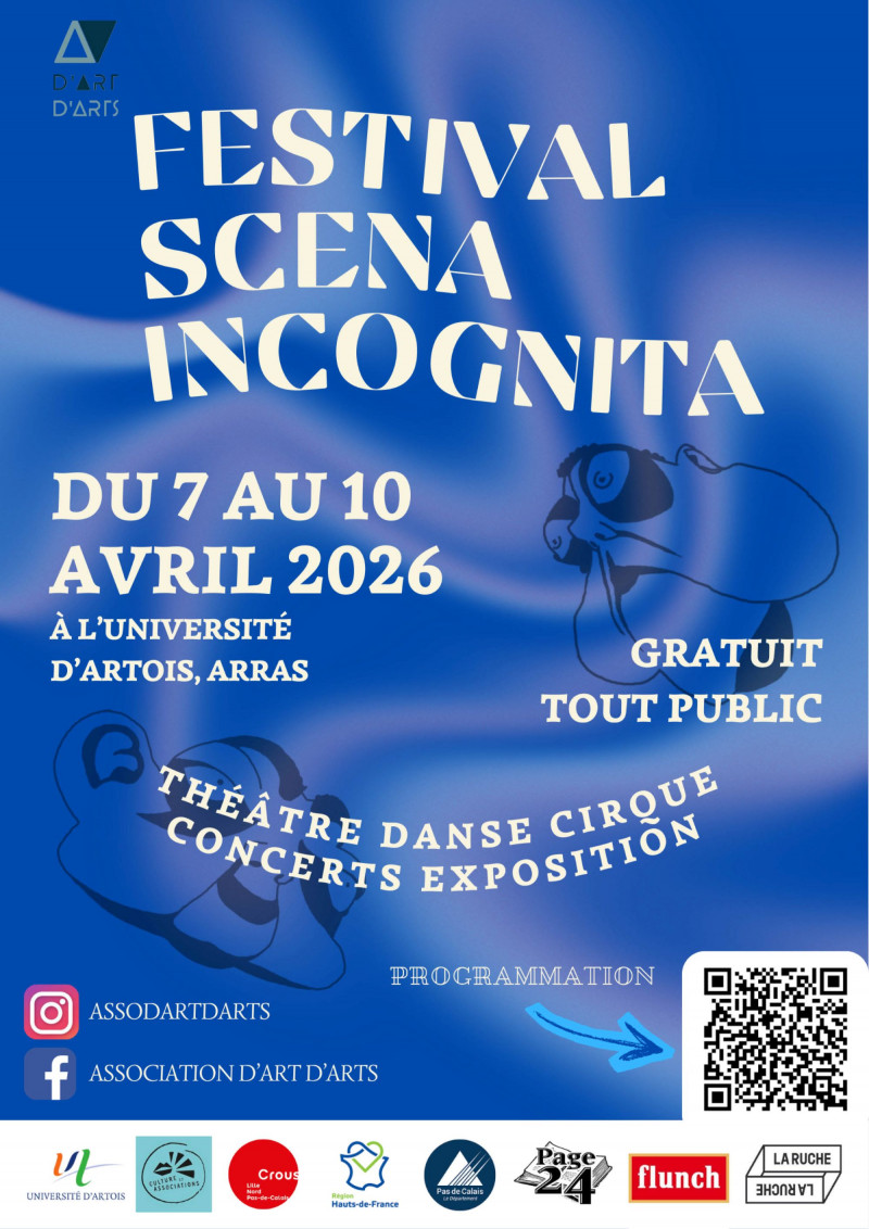 Festival SCENA INCOGNITA de l'association D'Art d'Arts