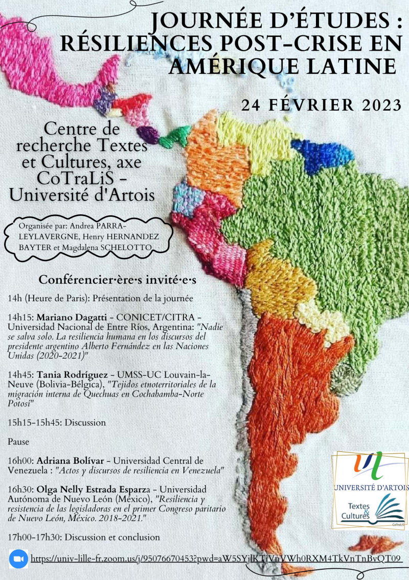 Journée d'études "Résilience post-crise en Amérique latine
