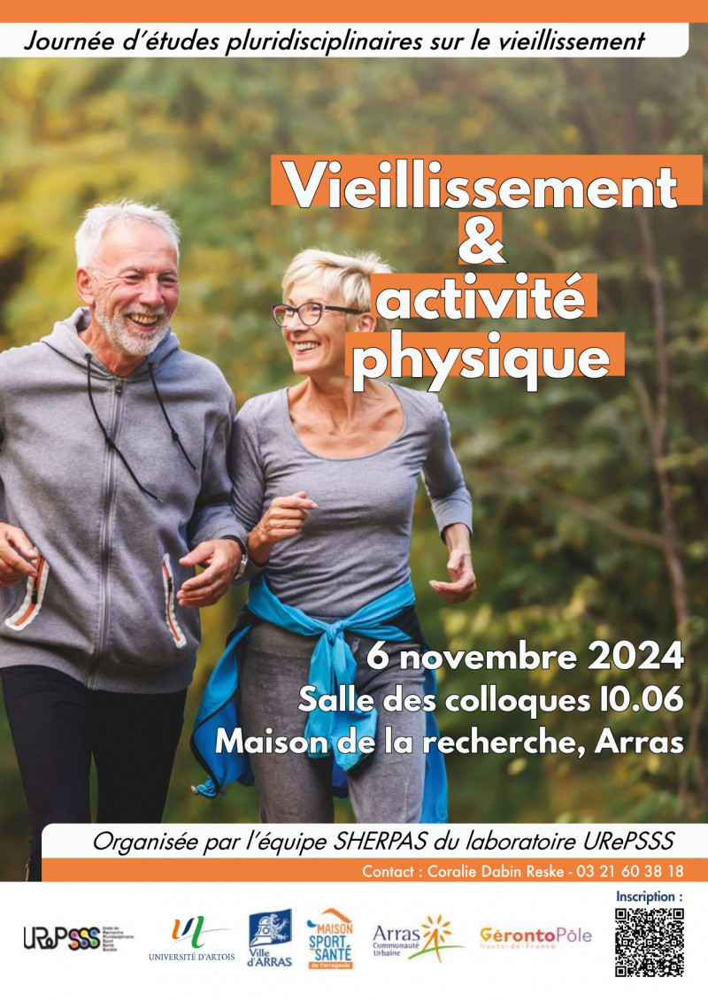 Journée d'études pluridisciplinaires "Vieillissement et activité physique"