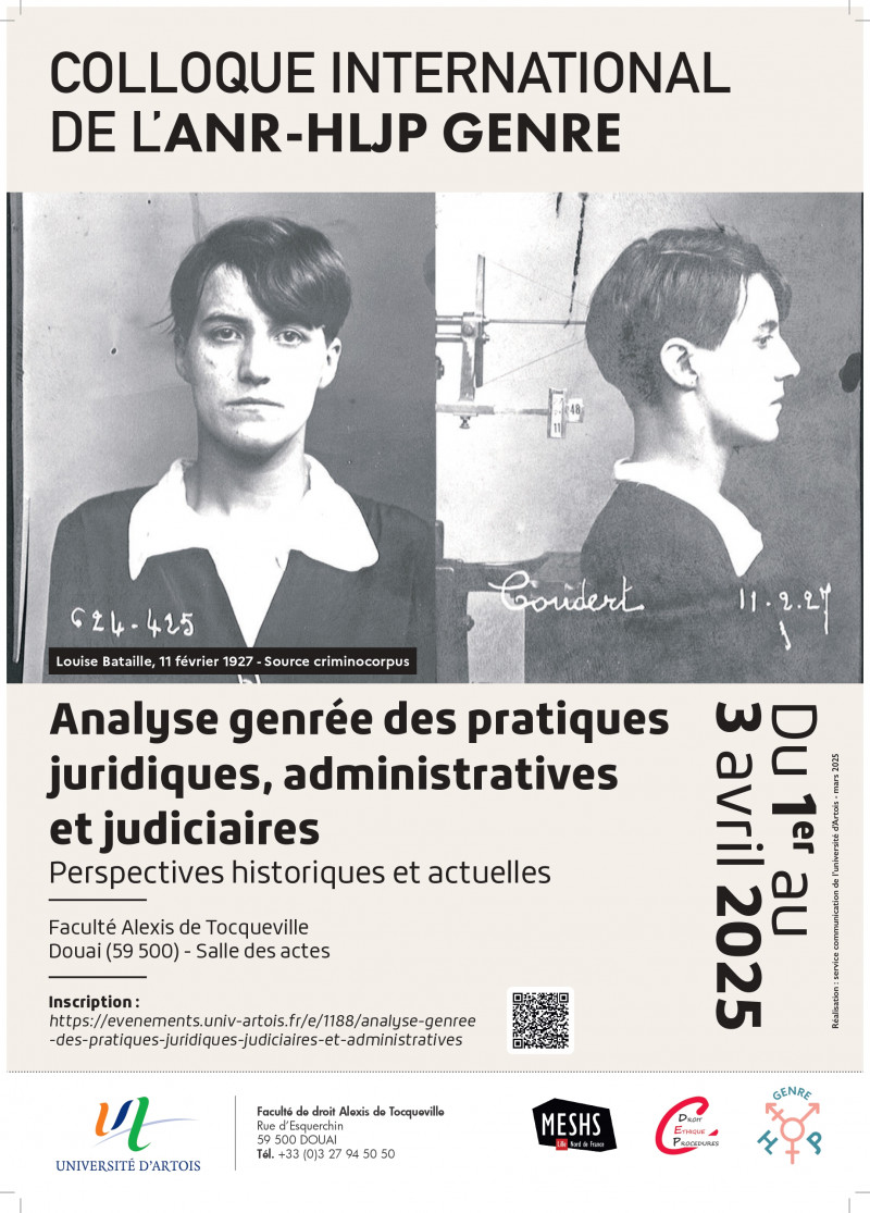 ANALYSE GENRÉE DES PRATIQUES JURIDIQUES, JUDICIAIRES ET ADMINISTRATIVES