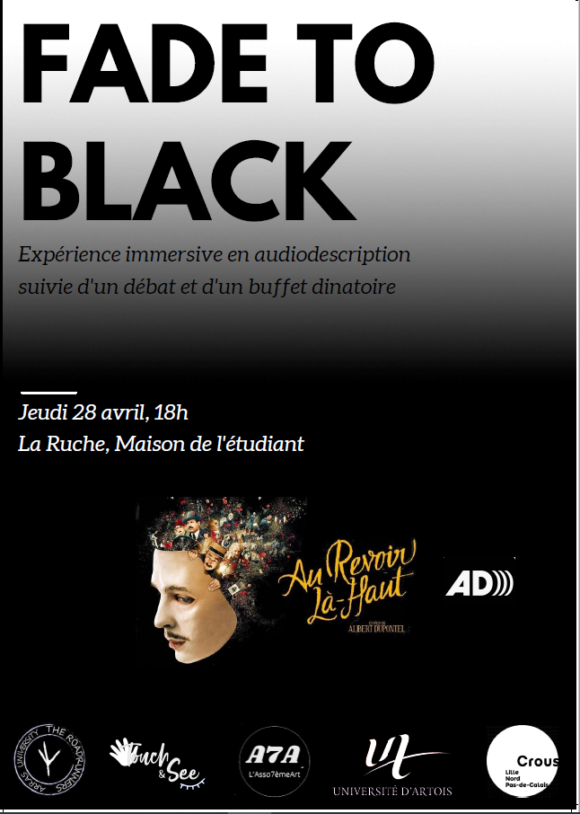 Évènement associatif : « Fade to black » - AU REVOIR LÀ-HAUT