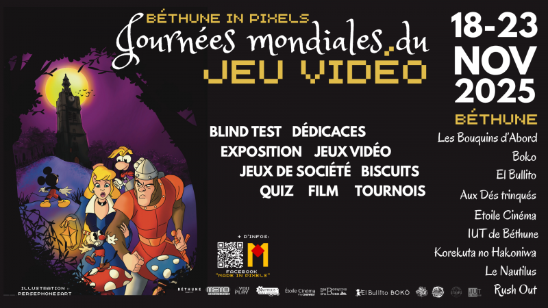 PIXEL CUP - Tournoi de jeux-vidéos rétro
