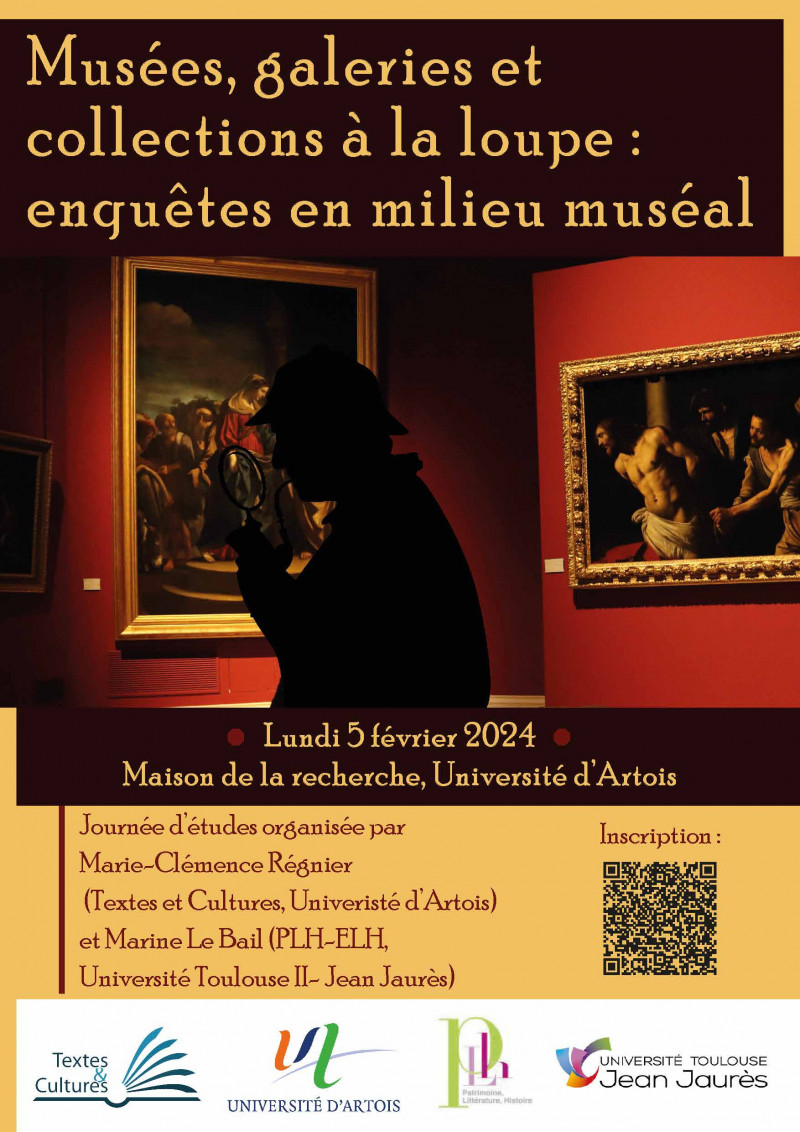 Journée d'études "Musées, galeries et collections à la loupe : enquêtes en milieu muséal"