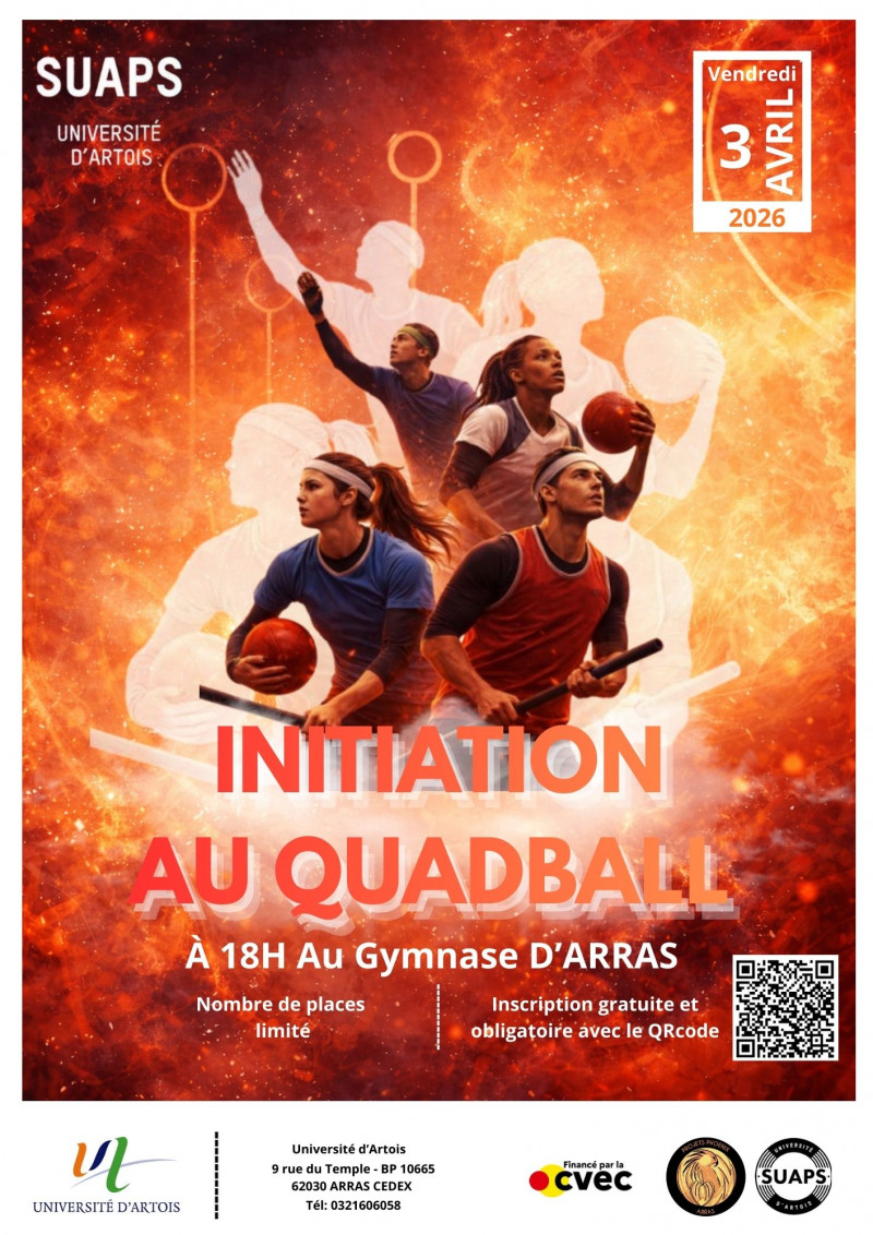 INITIATION AU QUADBALL - 03 AVRIL - ARRAS