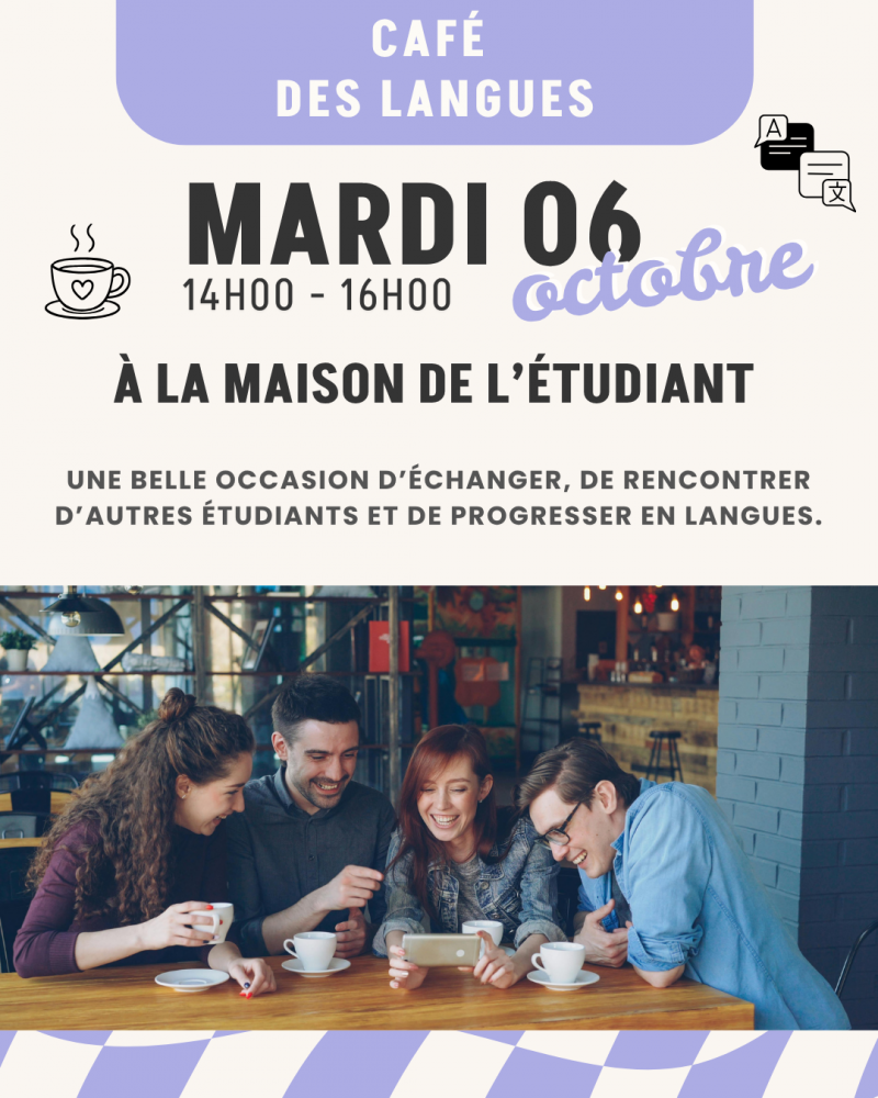 Caf&eacute; des langues