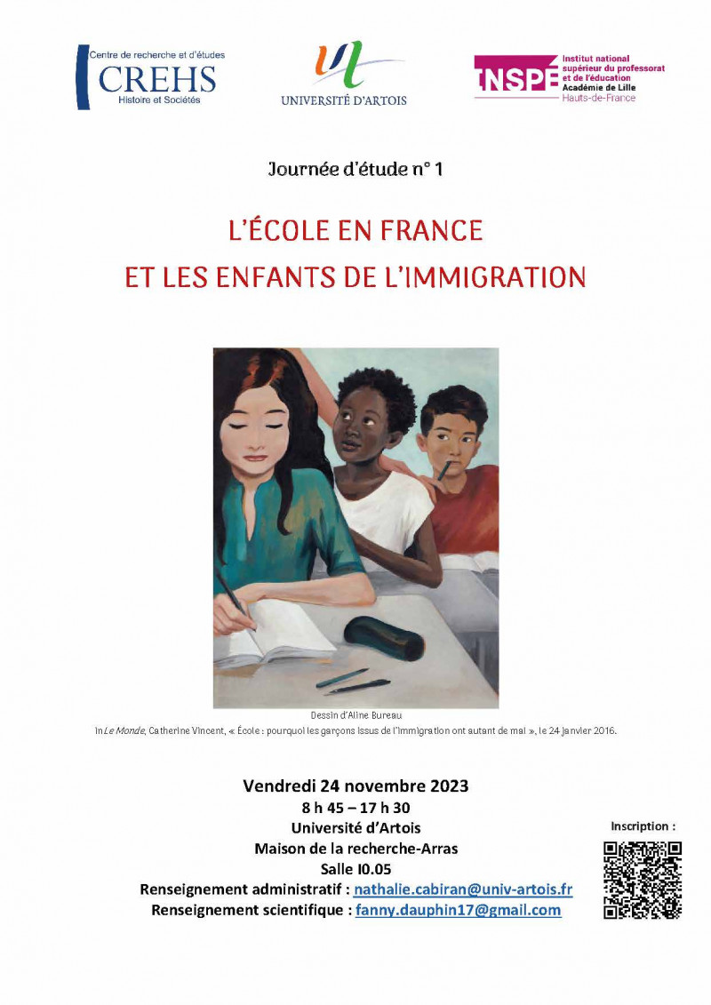 Journée d'études "L'école en France et les enfants de l'immigration"
