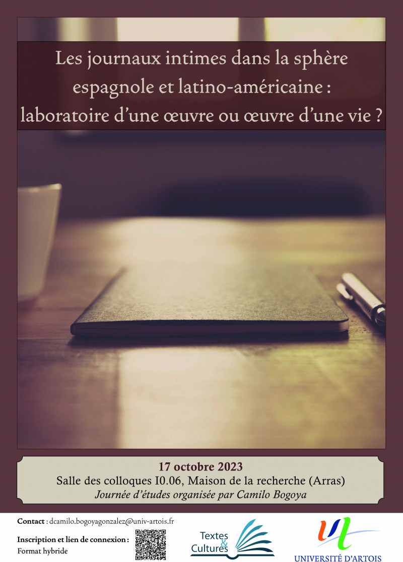 Journées d'études "Les journaux intimes dans la sphère espagnole et latino américaine"