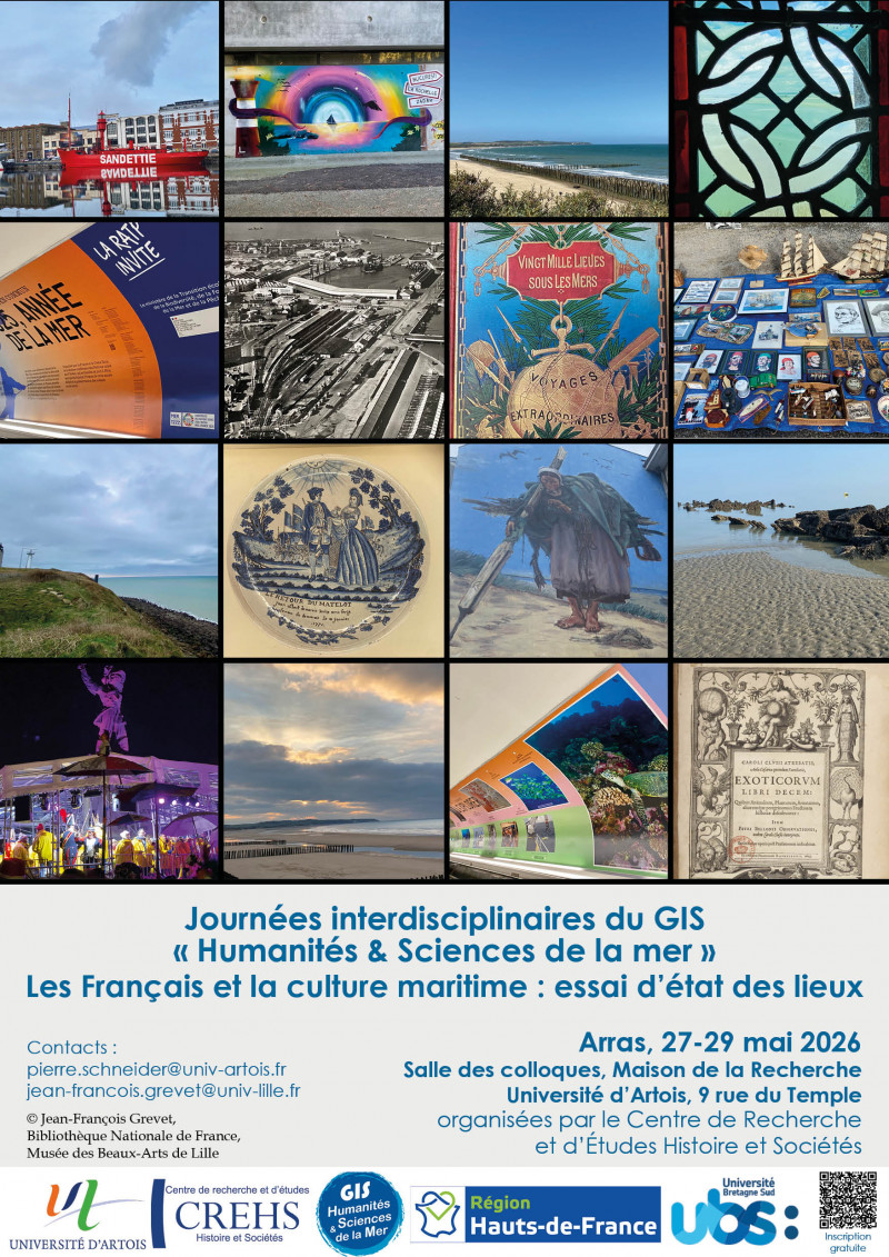 Journ&eacute;es interdisciplinaires du GIS Humanit&eacute;s et Sciences de la Mer