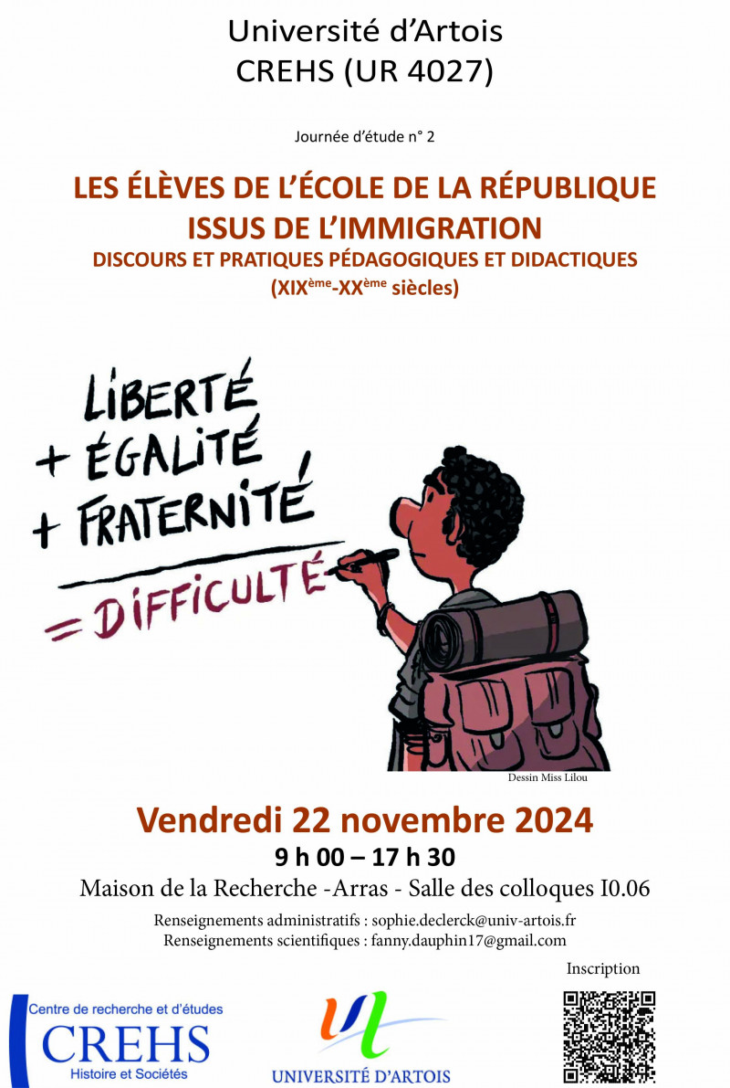 Journée d'études N°2 "Les élèves de l'École de la République issus de l'immigration"